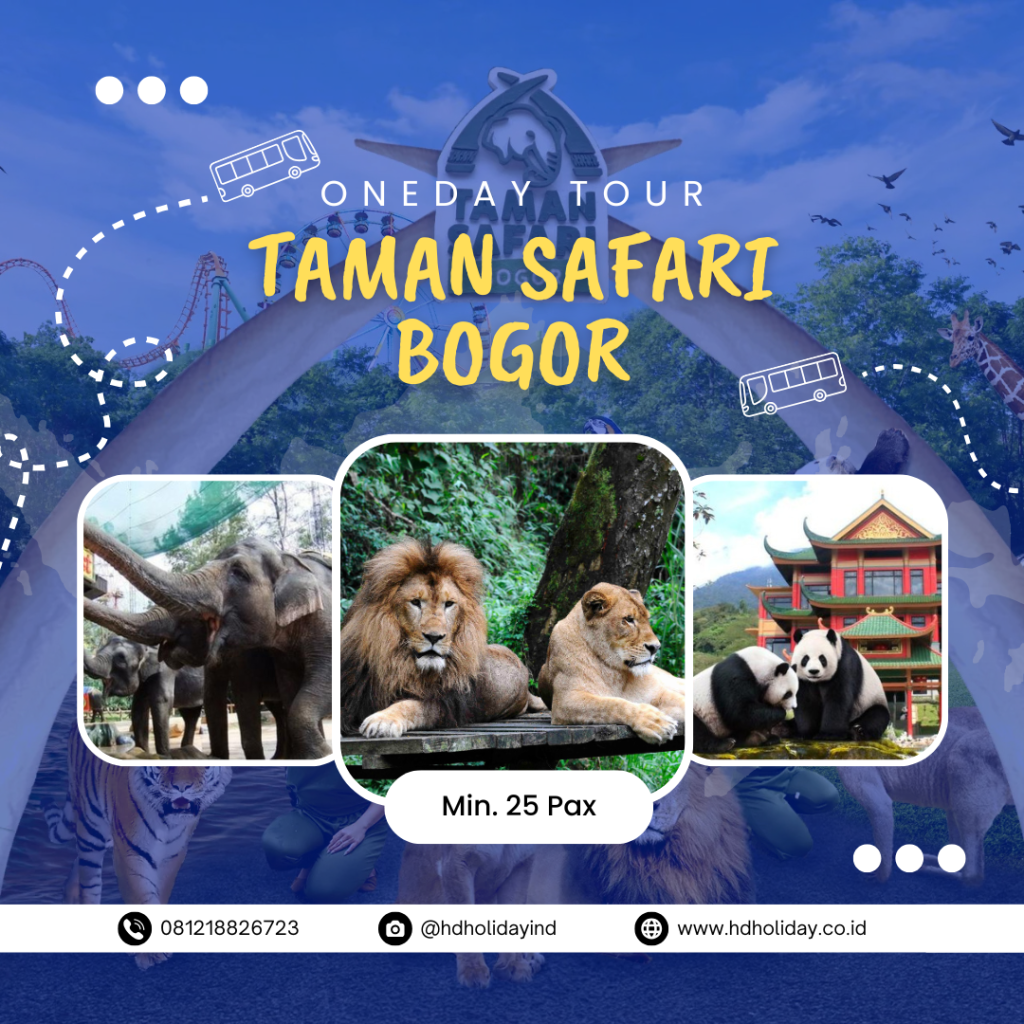 Paket One Day Tour Taman Safari Bogor